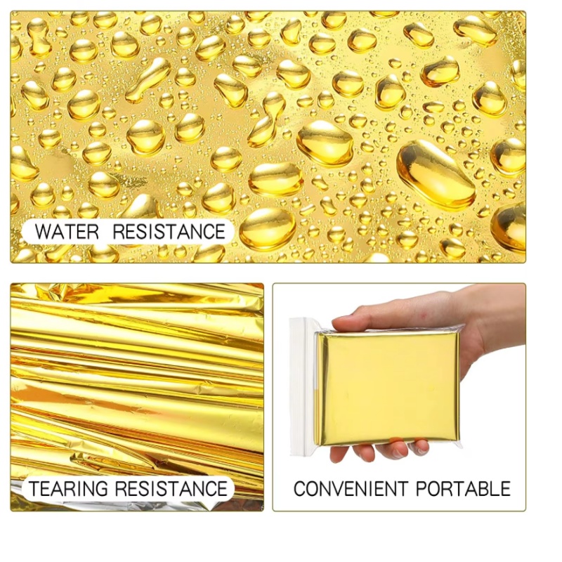 Selimut Darurat Mylar Foil Tah - Survival Blanket Reflective ulasan dan harga