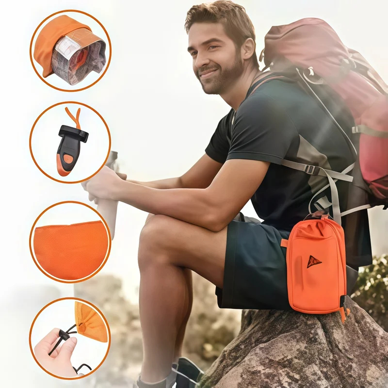 Tenda Bivy Mylar Tahan Air unt - Emergency Mylar Tent ulasan dan harga