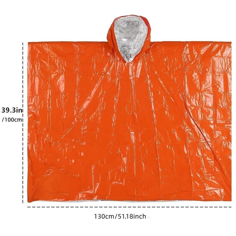 Ponco Darurat Portabel Set 4-P - Survival Blanket Reflective ulasan dan harga